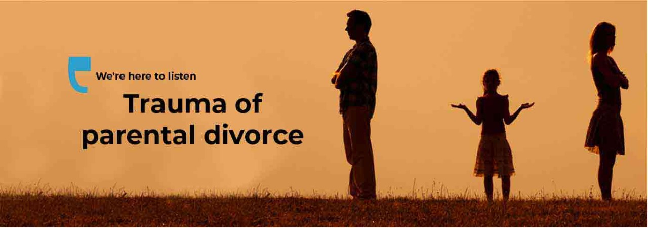 Trauma of parental divorce 
